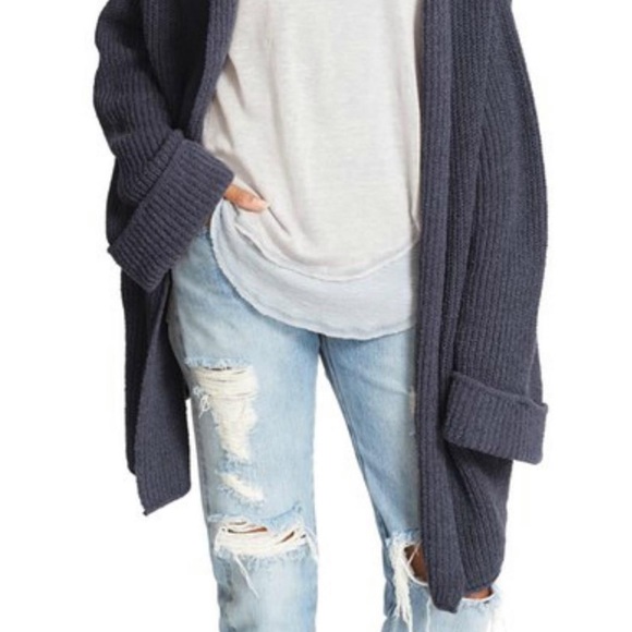 Free People Low Tide slouchy cardigan - Picture 3 of 5